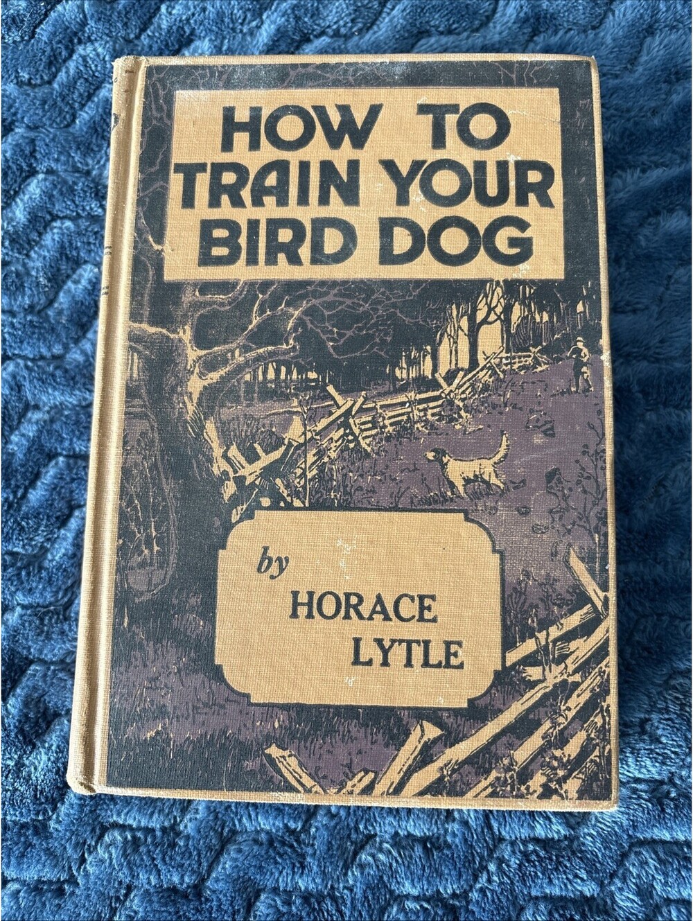 Vintage 1956 Hardback Book “How to Train Your Bird Dog” By Horace Lytle